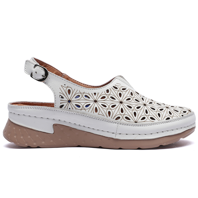 Flats Sandals Strap Cross Square Toe Ladies Shoes for Women Shoes